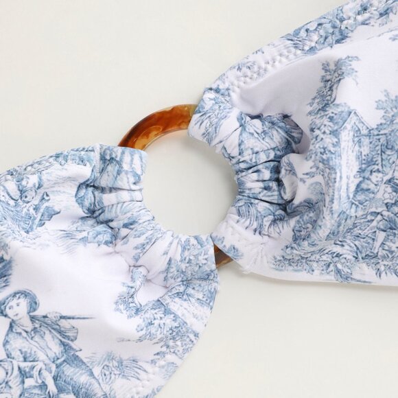 NWT Cider Blue and White bikini - Picture 11 of 11